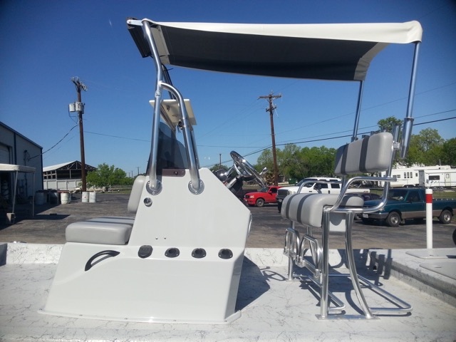 Bimini rod holders