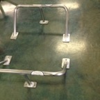 Flush mount cooler chocks